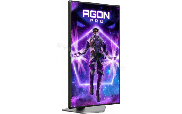 AOC AG326UZD2 - Vue de face en mode portrait