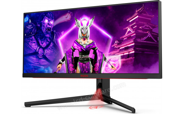 AOC AG344UXM - Vue 3/4 droite