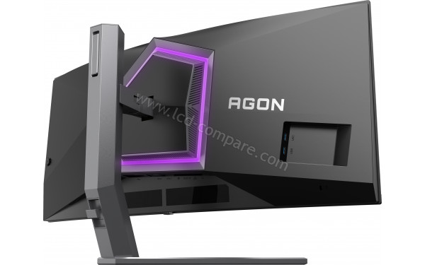 AOC AG346UCD - Vue 3/4 arri&egrave;re