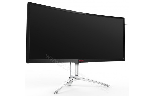 AOC AG352QCX - Vue 3/4 gauche