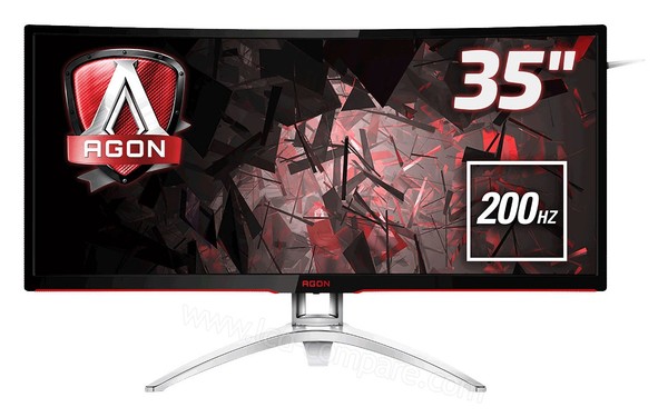 AOC AG352QCX - Vue de face