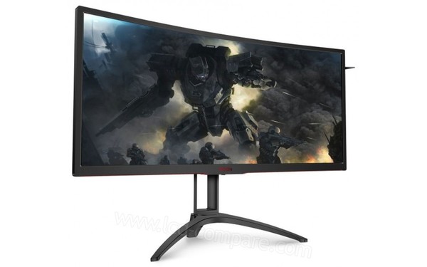 AOC AG352UCG6 - Vue 3/4 gauche