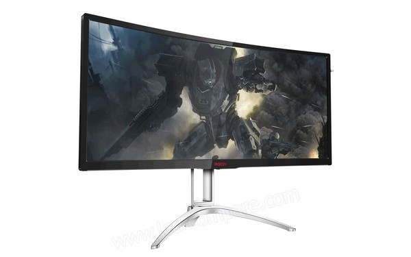AOC AG352UCG - Vue 3/4 gauche