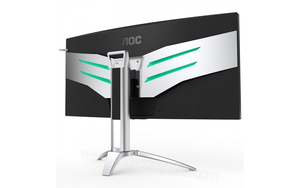AOC AG352UCG - Vue 3/4 arri&egrave;re