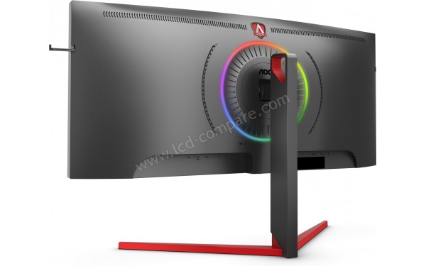AOC AG353UCG - Vue 3/4 arri&egrave;re