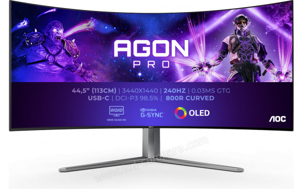 AOC AG456UCZD - Vue de face