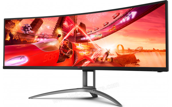 AOC AG493QCX - Vue 3/4 droite