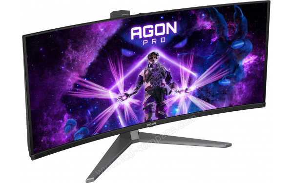 AOC AGP346UCSD - Vue 3/4 gauche