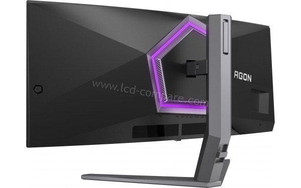 AOC AGP346UCSD - Vue 3/4 arri&egrave;re