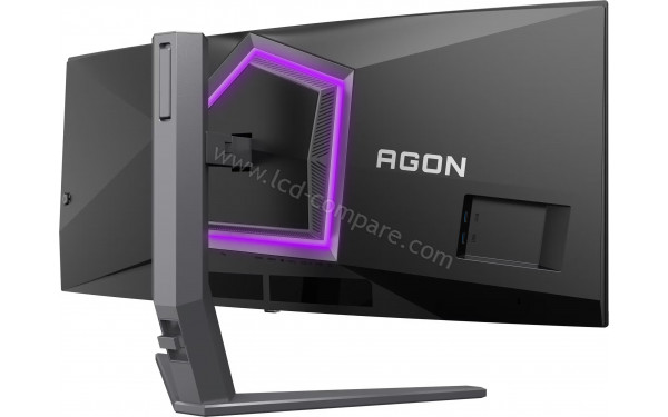 AOC AGP346UCSD - Vue 3/4 arri&egrave;re