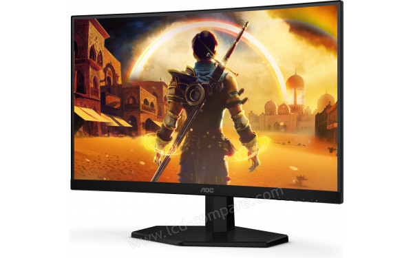 AOC C24G42E - Vue 3/4 droite