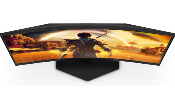 AOC C24G42E - Vue du dessus