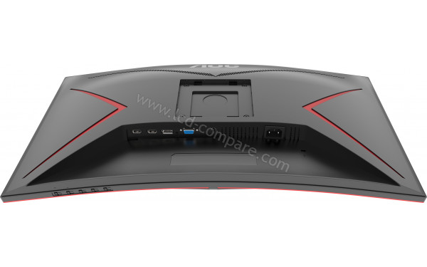 AOC C27G2E/BK - Connectiques