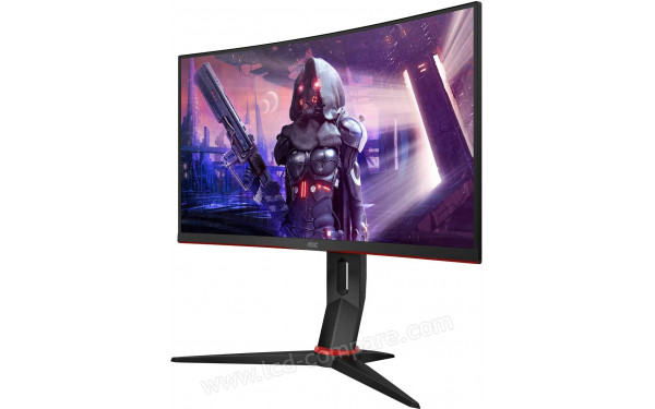 AOC C27G2U/BK - Vue 3/4 droite
