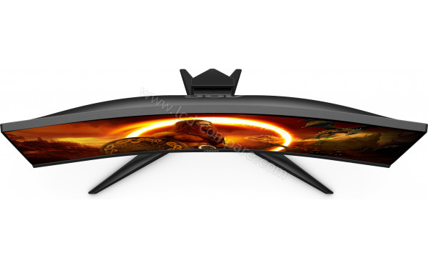 AOC C27G2ZE/BK - Vue du dessus