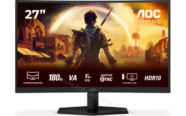 AOC C27G42E - Vue de face
