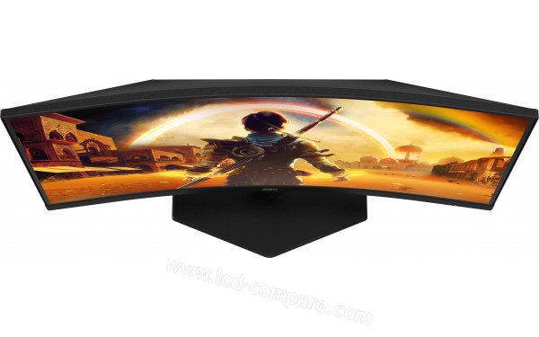 AOC C27G42E - Vue du dessus