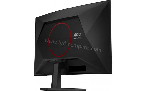 AOC C27G42ZE - Vue 3/4 arri&egrave;re