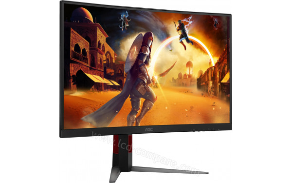 AOC C27G4Z2 - Vue 3/4 gauche