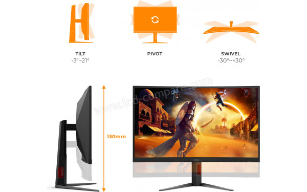 AOC C27G4Z2 - Multi-vues