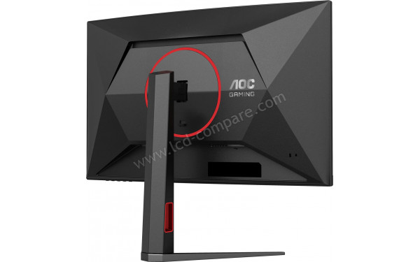 AOC C27G4Z2 - Vue 3/4 arri&egrave;re