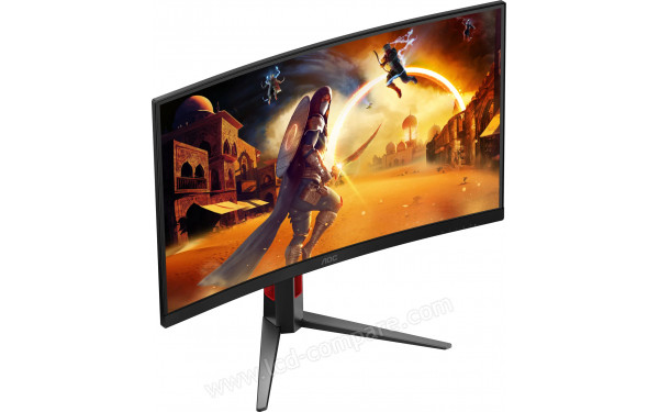 AOC C27G4Z2 - Vue 3/4 gauche