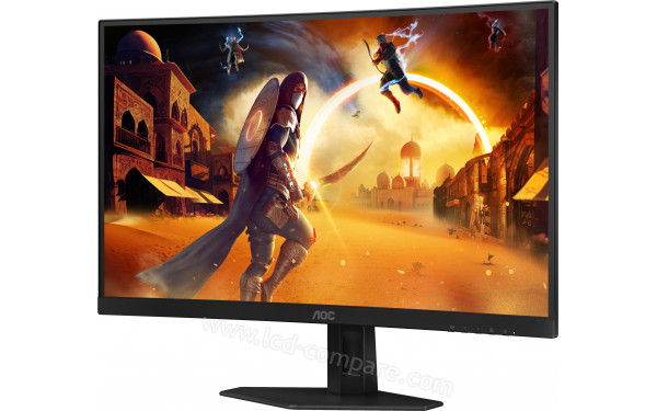 AOC C27G4ZXED - Vue 3/4 droite
