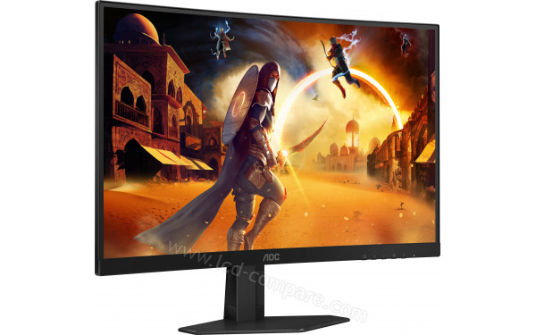 AOC C27G4ZXE - Vue 3/4 gauche