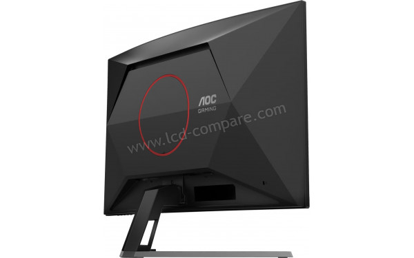 AOC C32G42ZE - Vue 3/4 arri&egrave;re