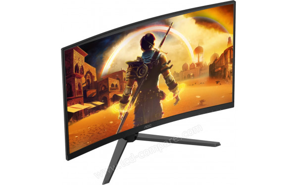 AOC C32G42ZE - Vue 3/4 gauche