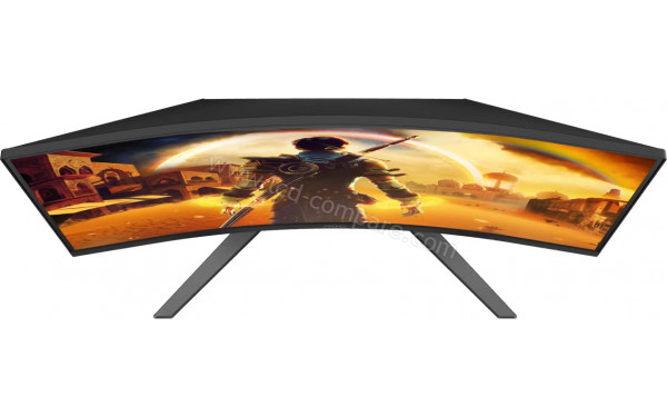 AOC C32G42ZE - Vue du dessus