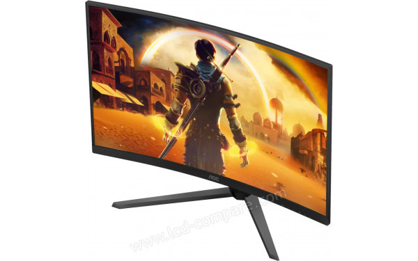 AOC C32G42ZE - Vue 3/4 droite
