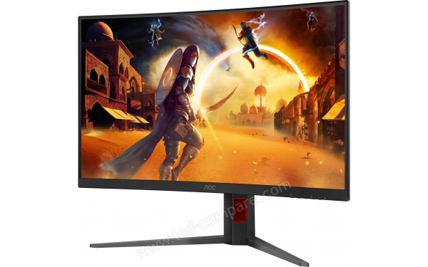AOC C32G4Z - Vue 3/4 droite