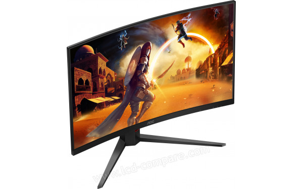 AOC C32G4Z - Vue 3/4 gauche