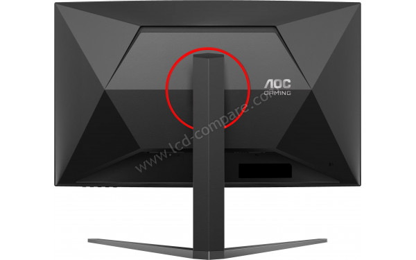 AOC C32G4Z - Vue de l'arri&egrave;re