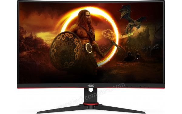 AOC CQ27G2SE/BK - Vue de face