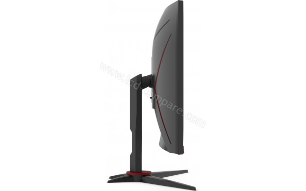 AOC CQ27G2SE/BK - Vue de profil gauche