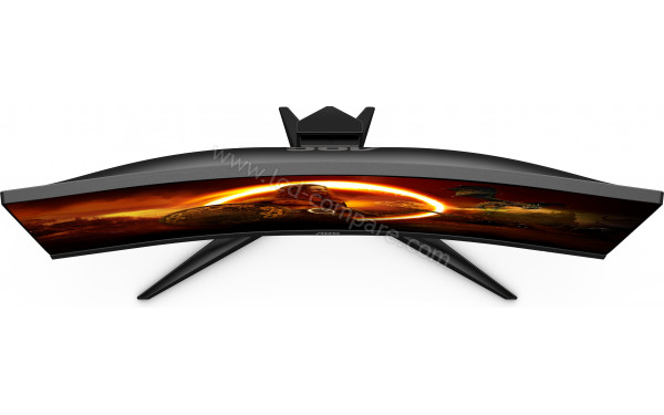 AOC CQ27G2SE/BK - Vue du dessus