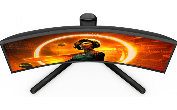 AOC CQ27G3SU/BK - Vue du dessus