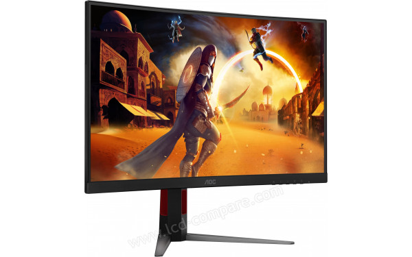 AOC CQ27G4Z2 - Vue 3/4 gauche
