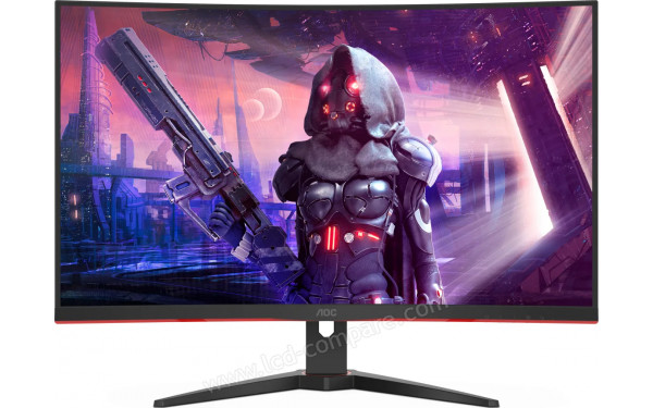 AOC CQ32G2SE/BK - Vue de face
