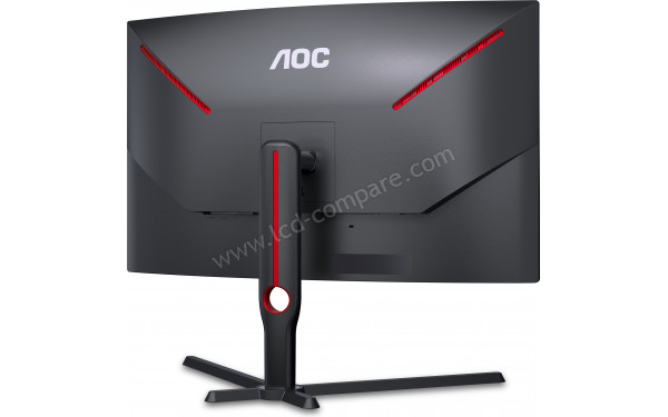AOC CQ32G3SU/BK - Vue 3/4 arri&egrave;re