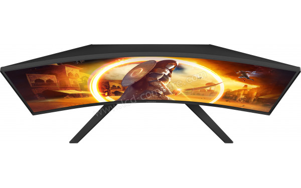 AOC CQ32G4VE - Vue du dessus