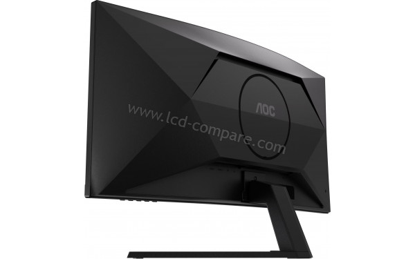 AOC CU34B3E - Vue 3/4 arri&egrave;re