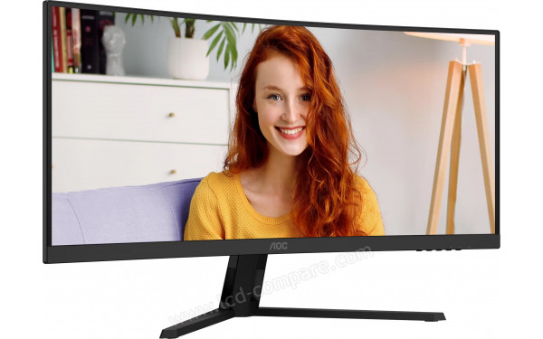 AOC CU34B3E - Vue 3/4 gauche