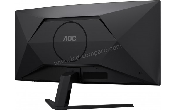 AOC CU34B3E - Vue 3/4 arri&egrave;re