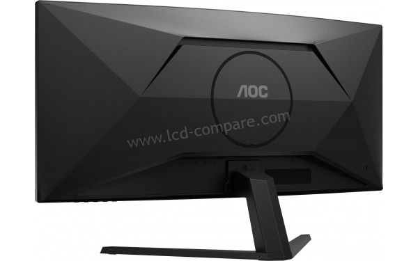 AOC CU34B3E - Vue 3/4 arri&egrave;re