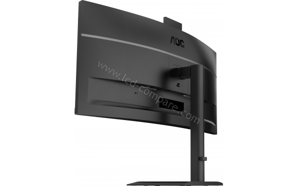 AOC CU34E4CW - Vue 3/4 arri&egrave;re