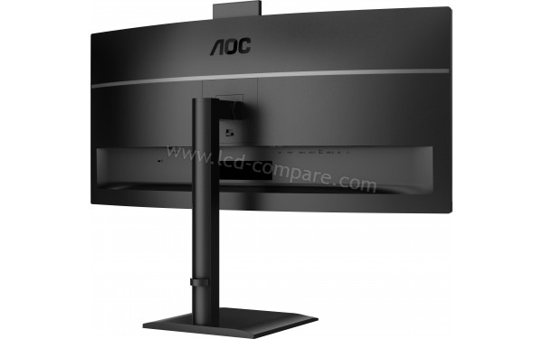 AOC CU34E4CW - Vue 3/4 arri&egrave;re
