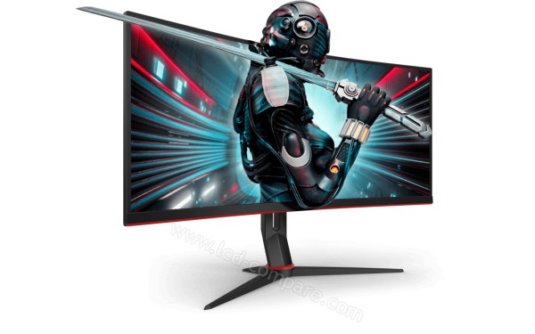 AOC CU34G2/BK - Vue de face